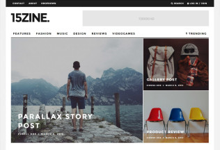 15Zine – Premium Responsive HD Magazine / Newspaper WordPress Theme