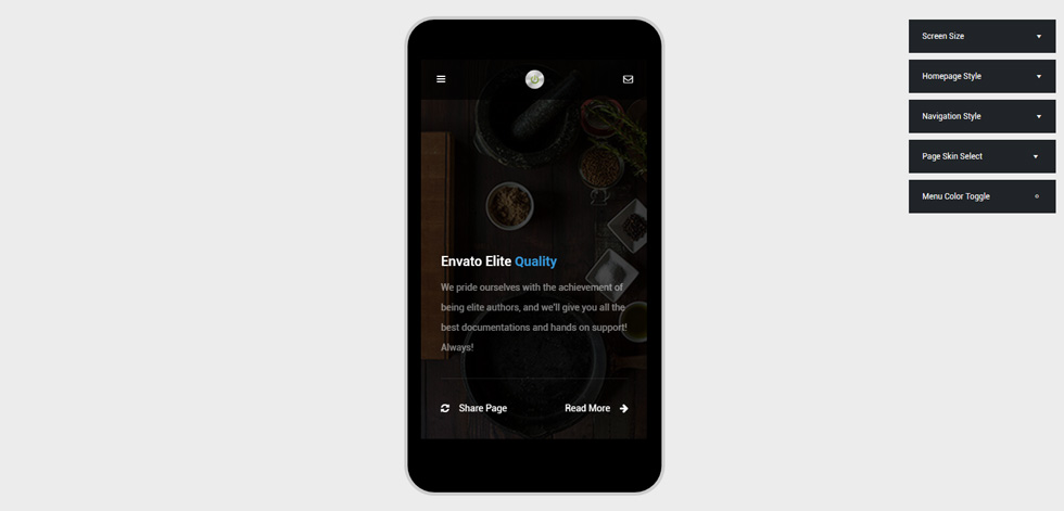 Home page