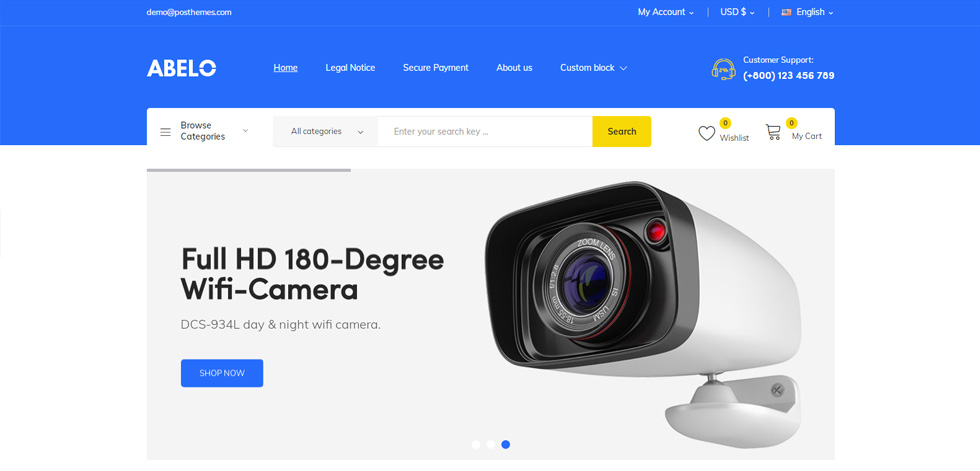Home page