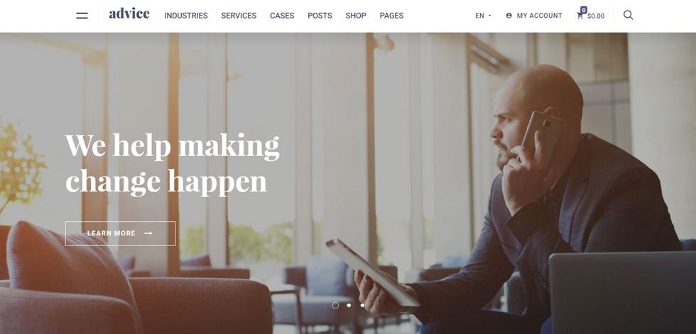 Home page