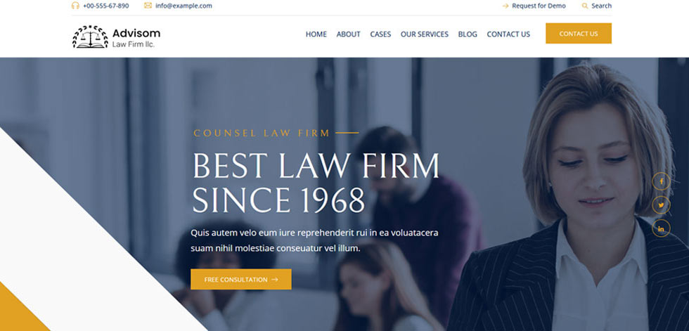 Home page
