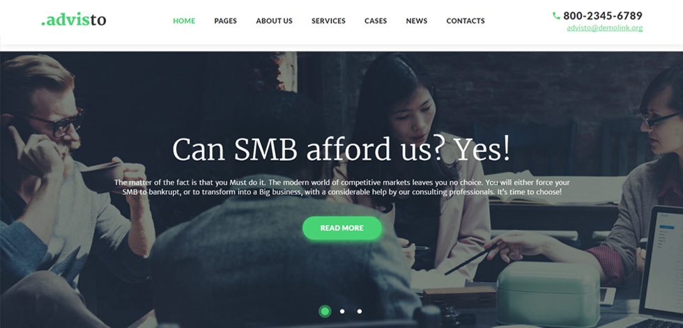 Home page