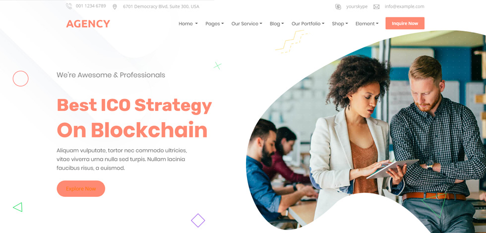 Home page