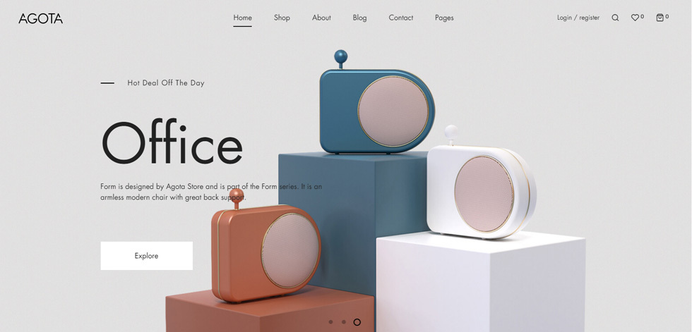 Home page