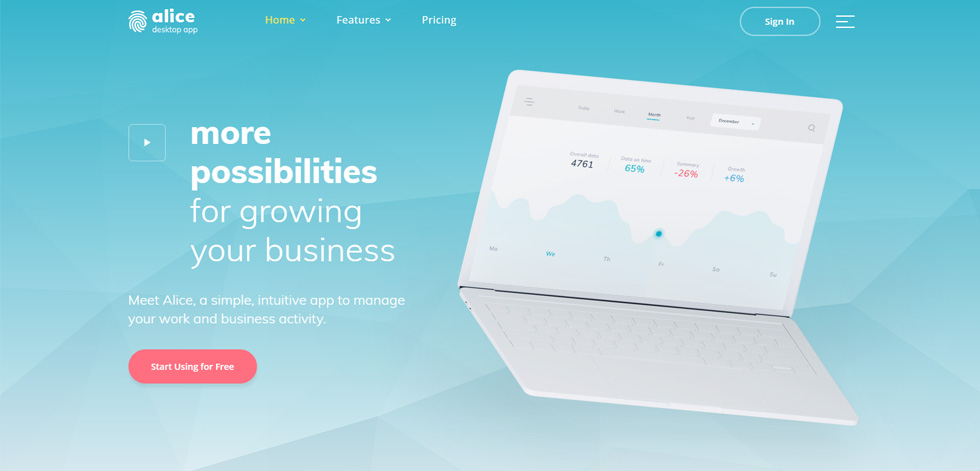 Home page