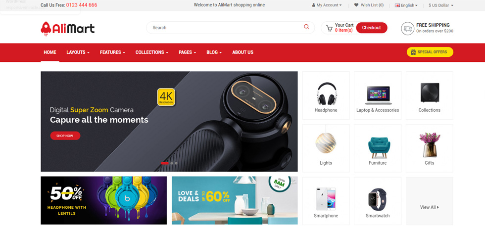 Home page