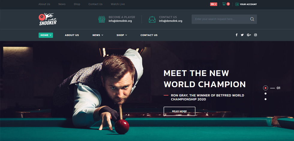 Home page