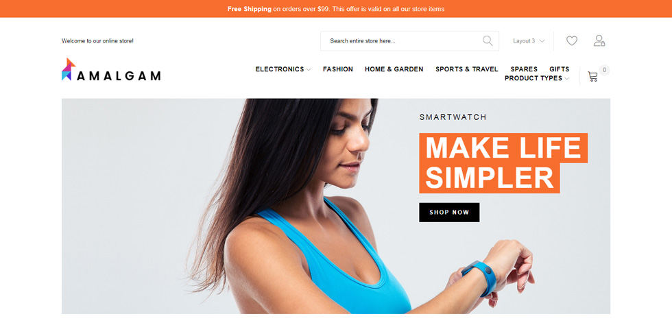 Home page