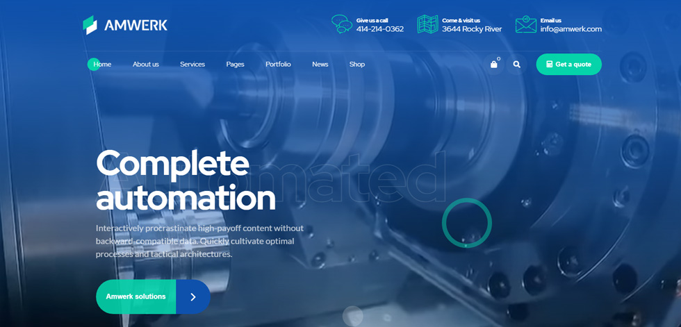 Home page