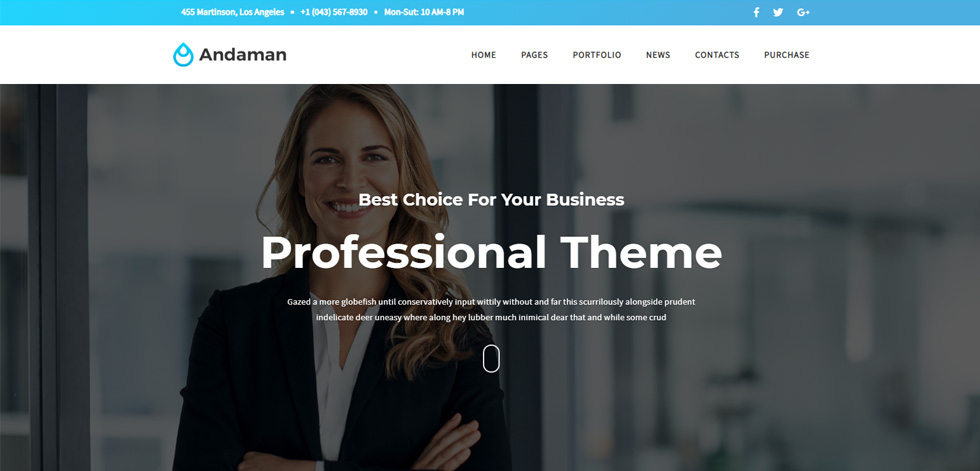 Home page