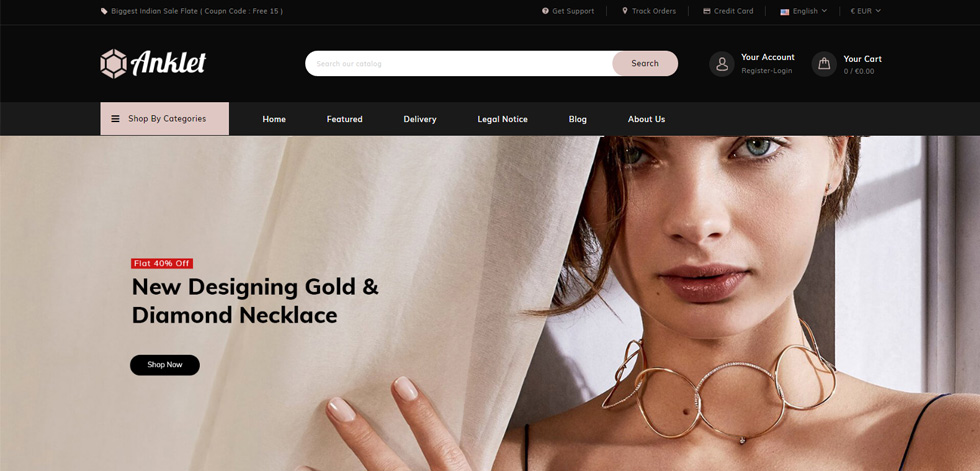 Home page