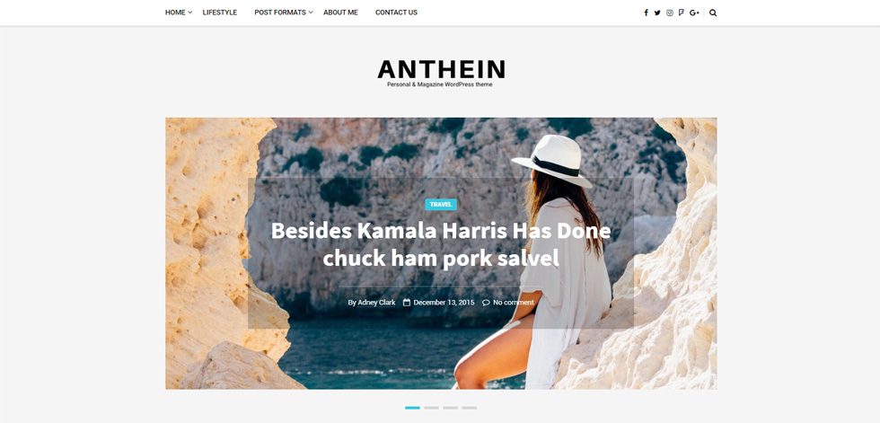 Home page