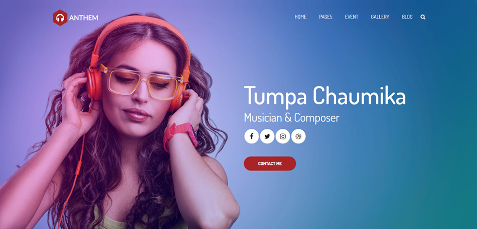 Home page
