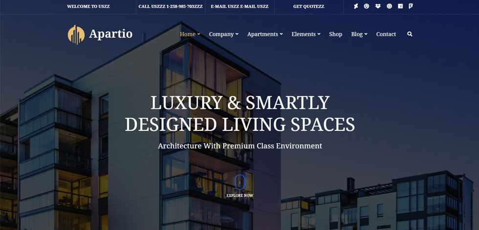Home page