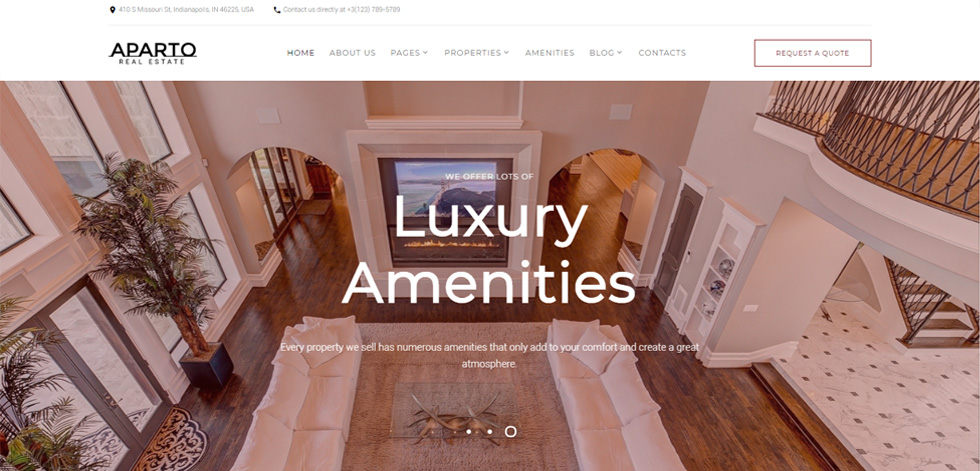 Home page