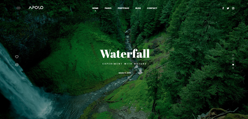 Home page