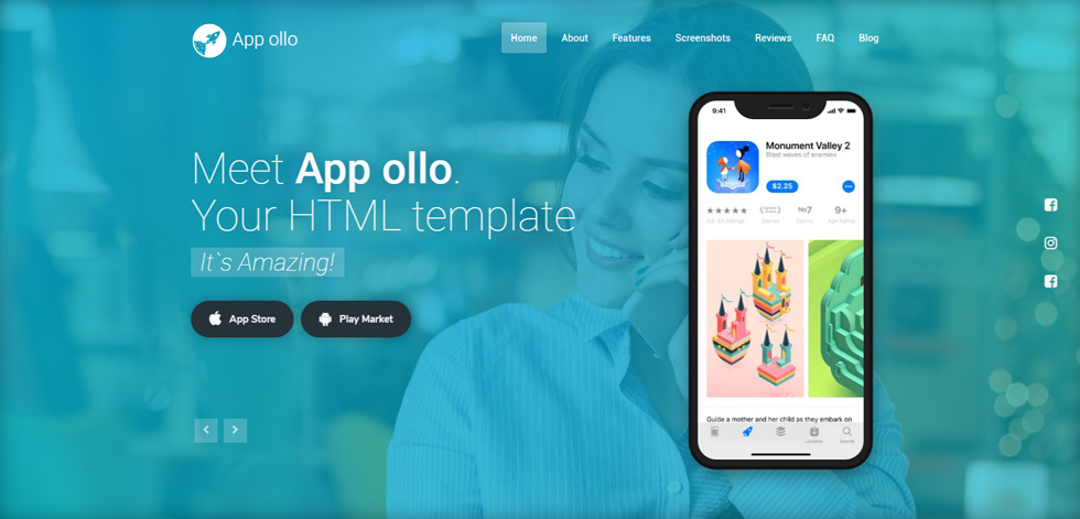 Home page