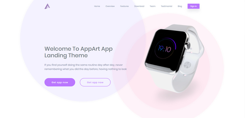 Home page