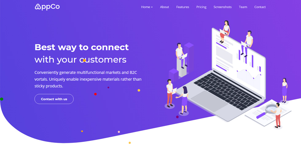 Home page