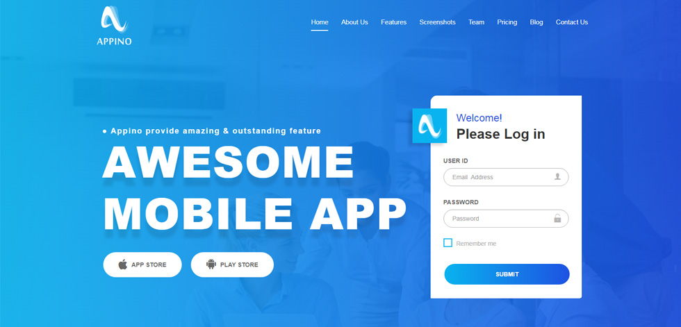 Home page