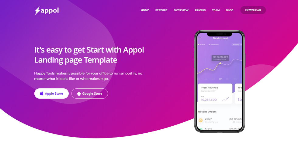 Home page