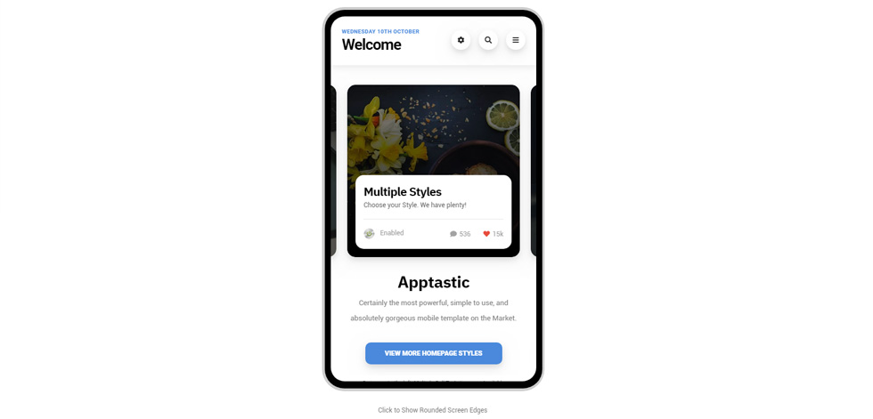 Home page