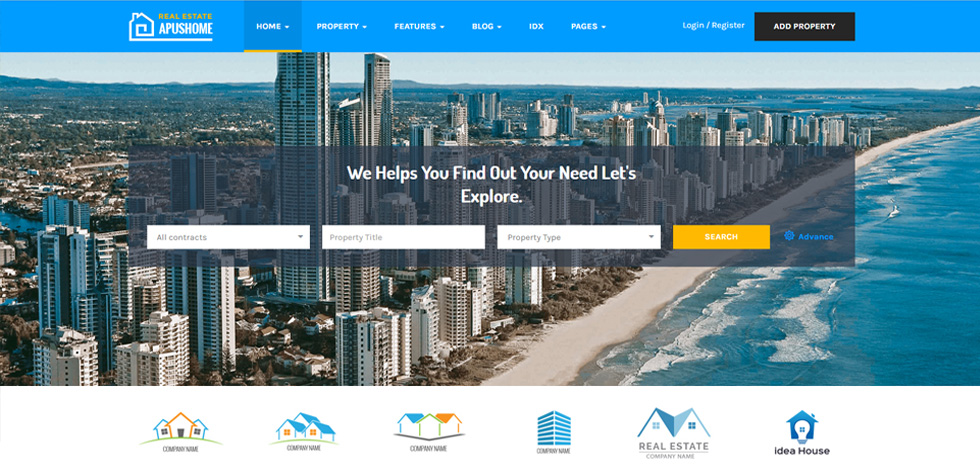 Home page