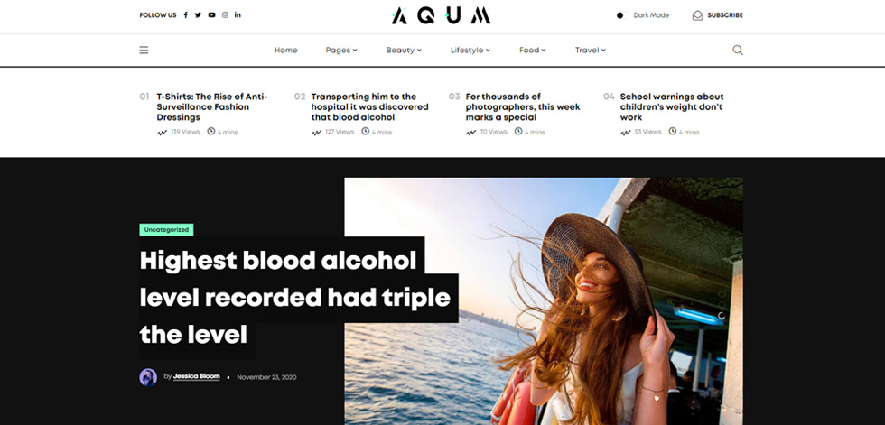Home page