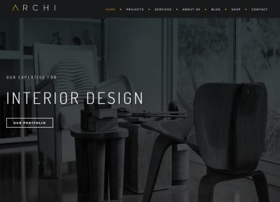 Best Drupal Interior Design Theme 2016