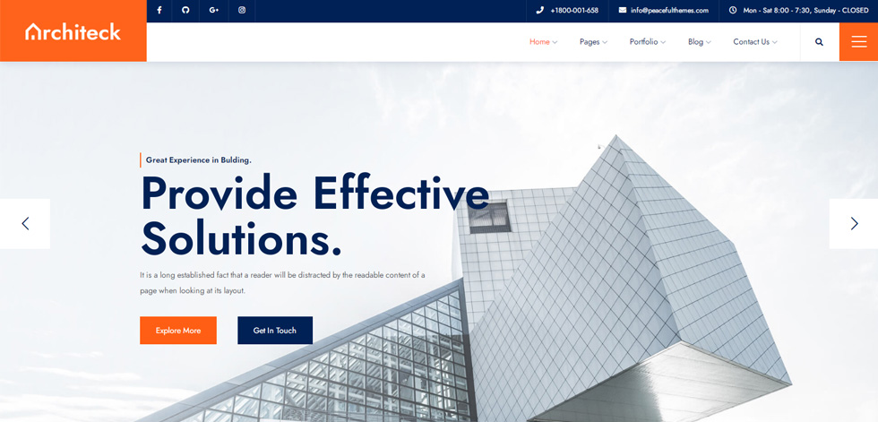 Home page