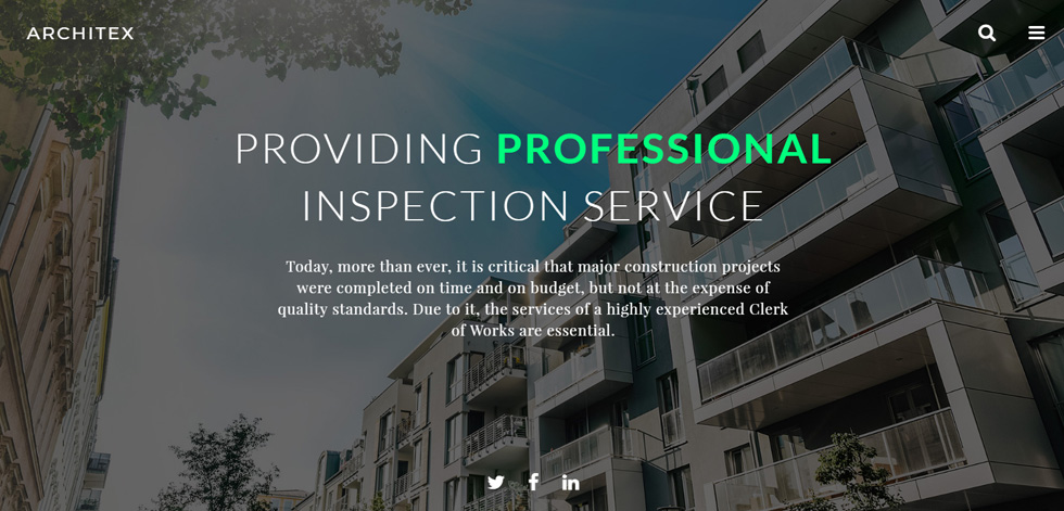Home page