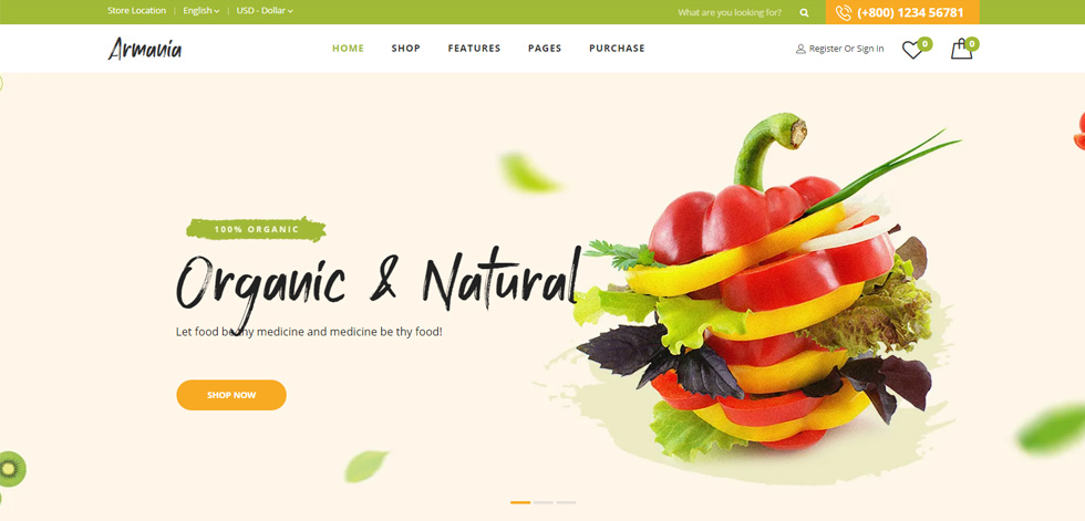 Home page