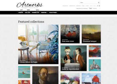 Best Responsive Magento Art Theme