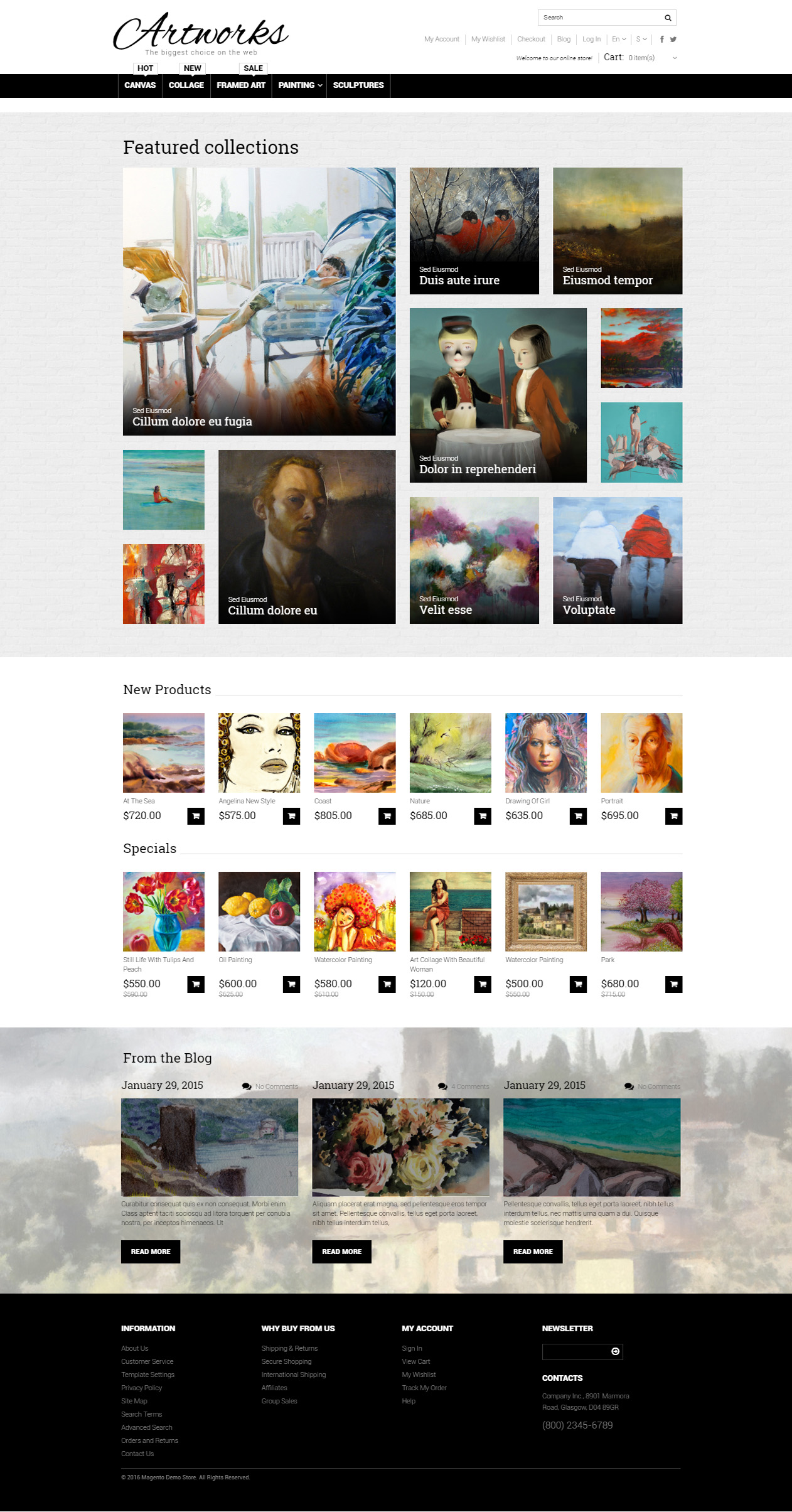 Hermes Magento Art Theme