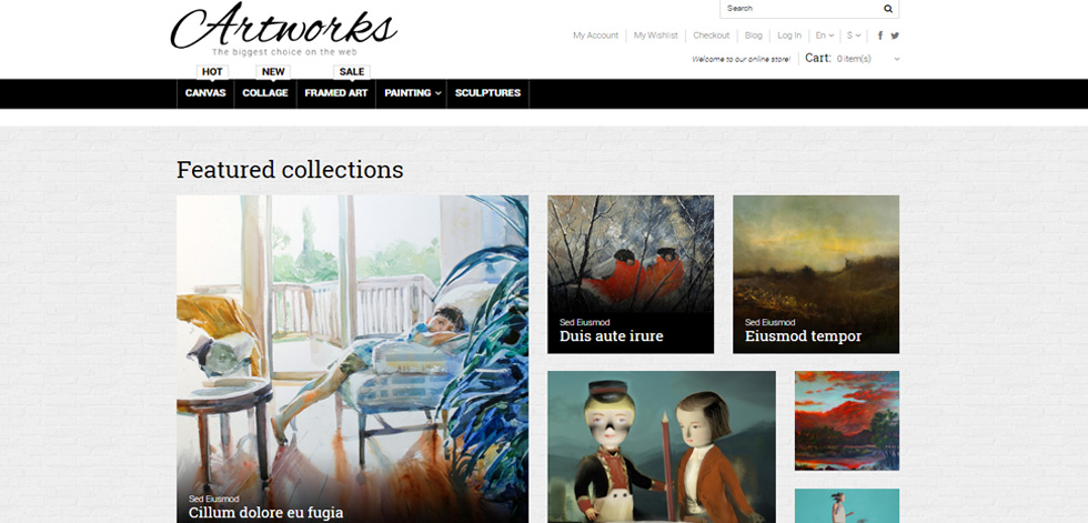 Home page 