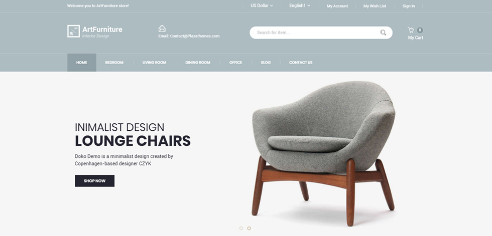 Home page