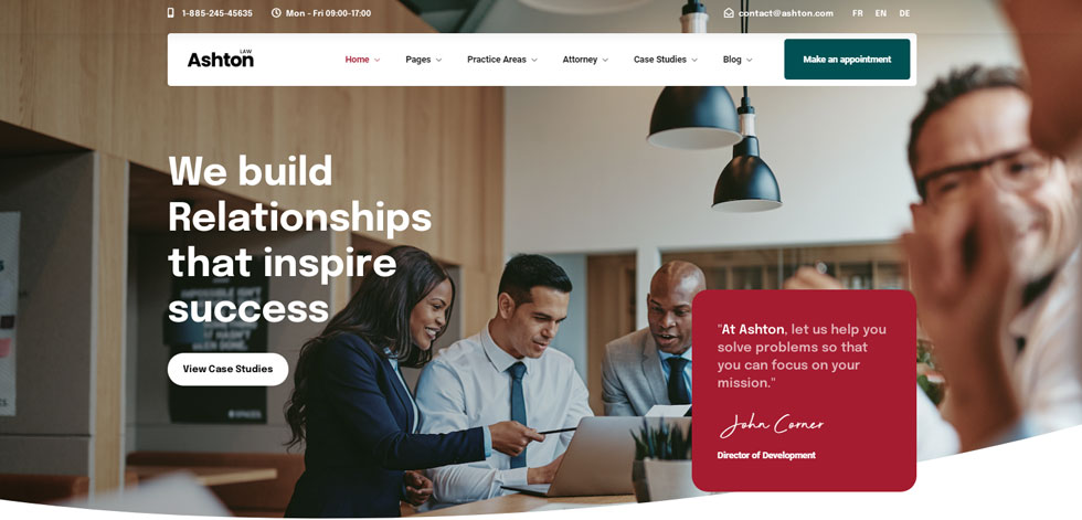 Home page
