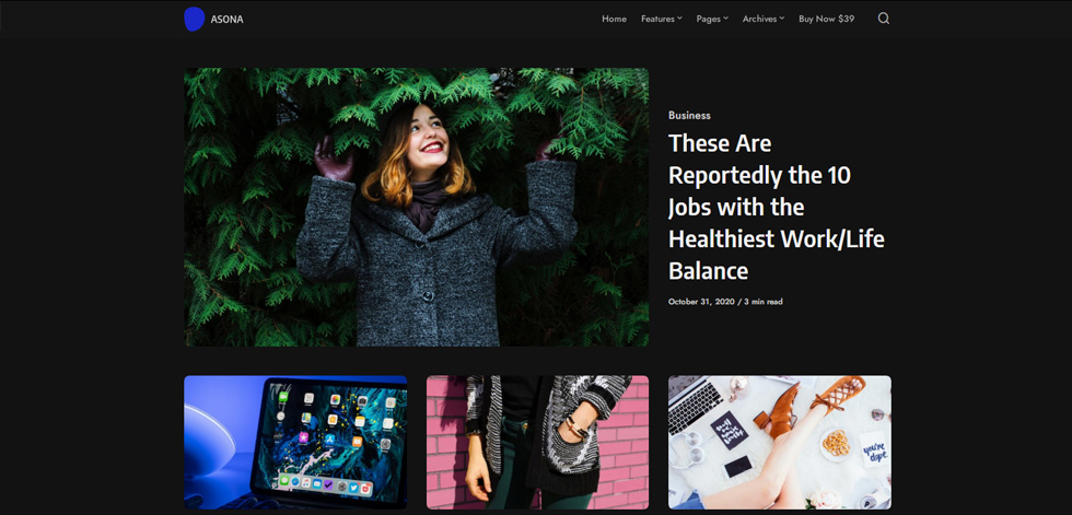 Home page