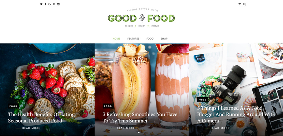 Home page