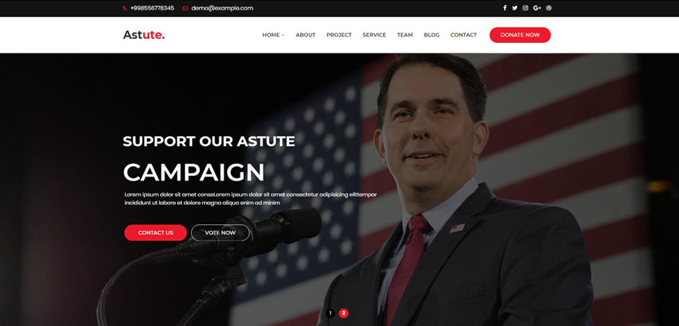 Home page