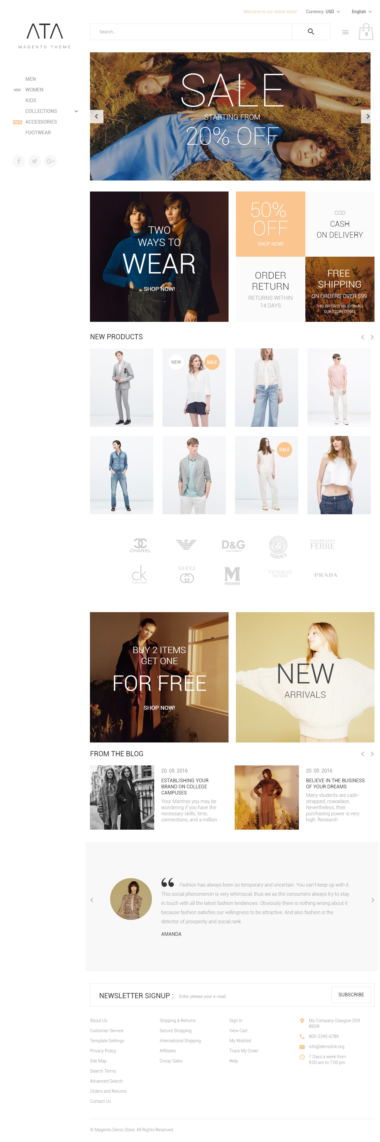 Ata Best Magento Themes