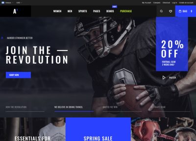 15+ Best Responsive Magento Parallax Themes 2020
