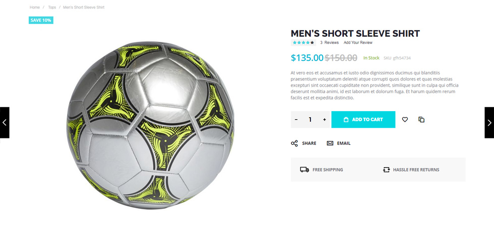 Product page