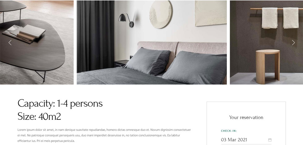 Room details