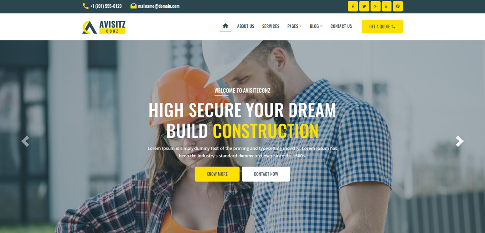 Home page