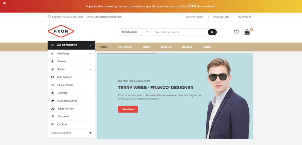 Home page