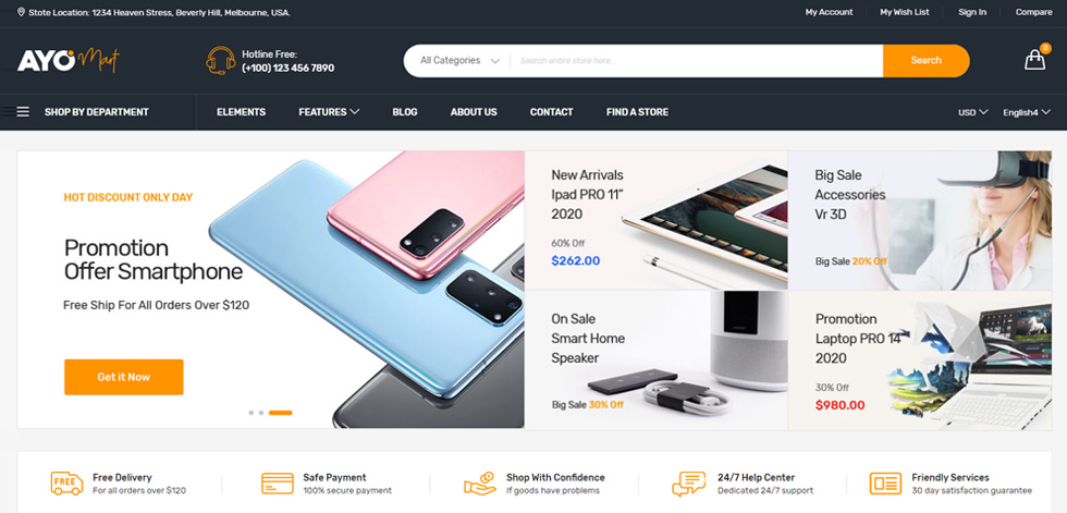 Home page
