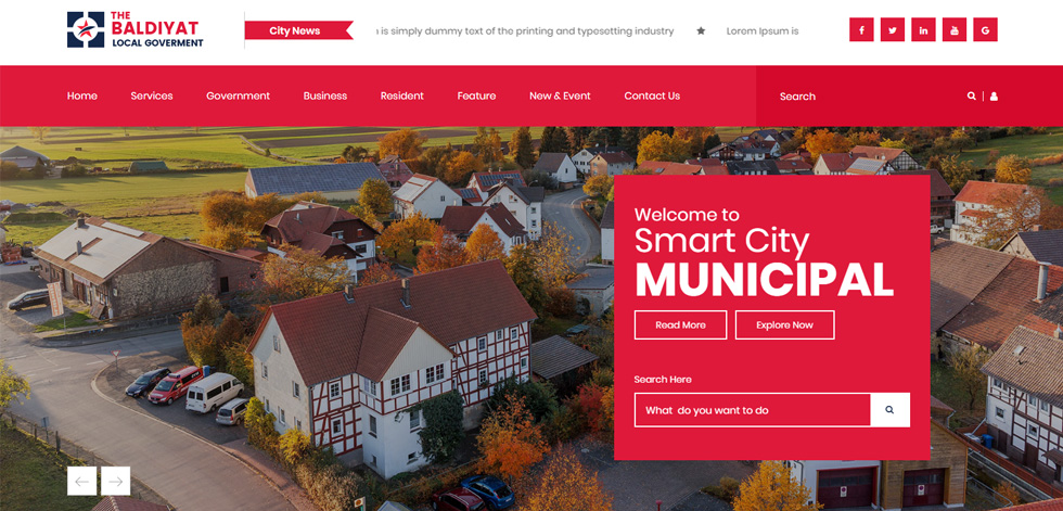 Home page