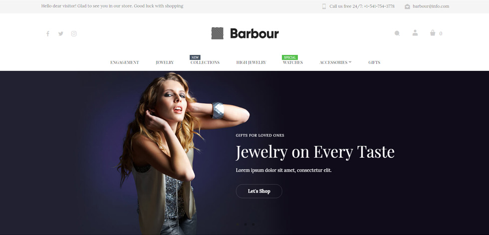 Home page