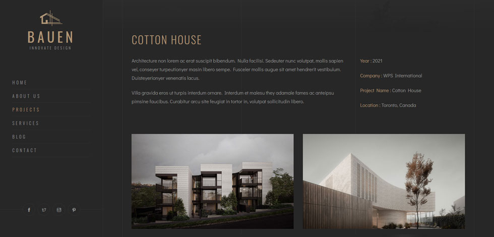 Project details